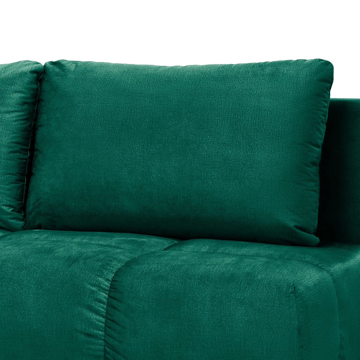 Jack & Alice Canapé convertible Red Oak - Velours - Velours Onoli: Vert vieilli 8 Jack & Alice Canapé convertible Red Oak - Velours - Velours Onoli: Vert vieilli – Image 6