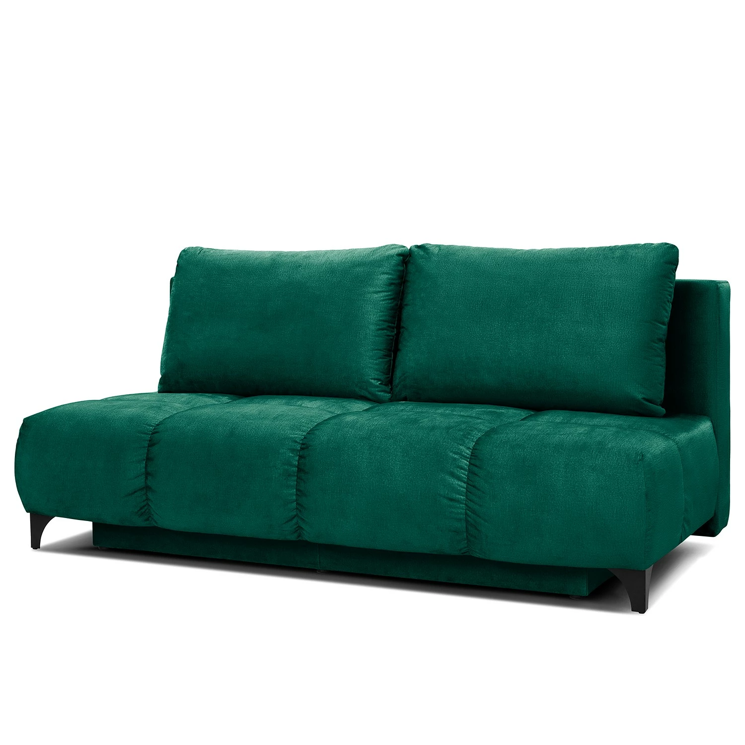 Jack & Alice Canapé convertible Red Oak - Velours - Velours Onoli: Vert vieilli 3 Jack & Alice Canapé convertible Red Oak - Velours - Velours Onoli: Vert vieilli