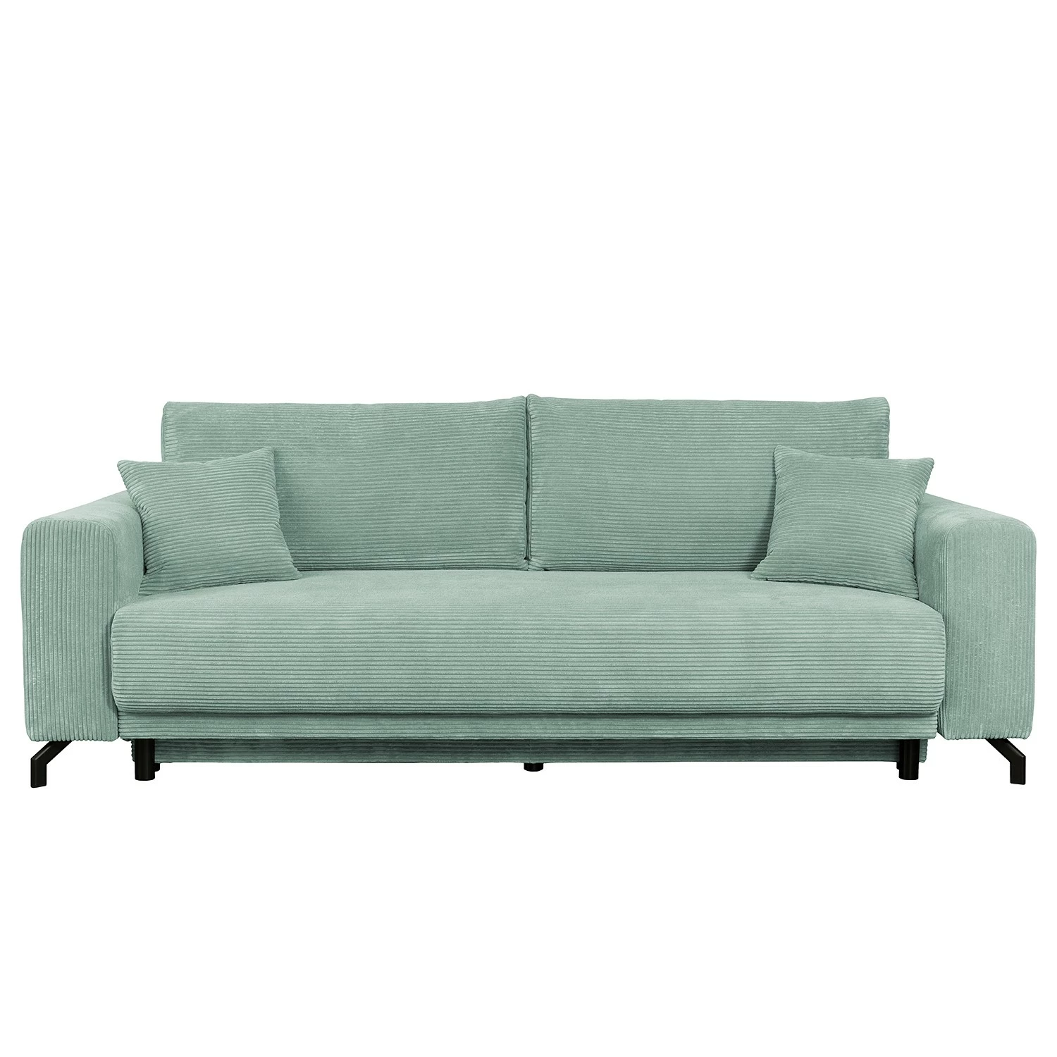 Fredriks Canapé convertible Full Sutton - Velours côtelé - Velours côtelé Lola: Bleu clair 5 Fredriks Canapé convertible Full Sutton - Velours côtelé - Velours côtelé Lola: Bleu clair – Image 3