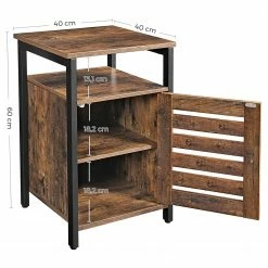 Red Living Bout de canapé Condover II - Marron / Noir -loftscape Boutique 1000235670 201210 06180800034 SKETCH DETAILS P000000001000235670 sketch