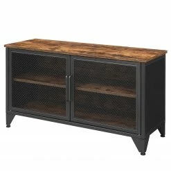 Red Living Meuble TV Thenon - Noir / Marron -loftscape Boutique 1000235687 210608 11125400022 DETAILS P000000001000235687