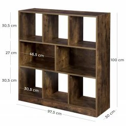 Étagère Lune II - Imitation chêne rustique 11 Étagère Lune II - Imitation chêne rustique -loftscape Boutique 1000235721 210118 06424900167 SKETCH DETAILS P000000001000235721 sketch