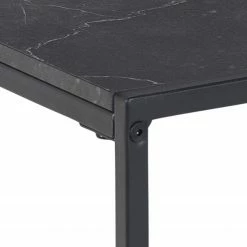 Red Living Table basse Utelle III - Imitation marbre noir / Noir -loftscape Boutique 1000235861 201218 06132000011 DETAILS P000000001000235861
