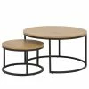 Red Living Tables basse Senez II (lot de 2) - Imitation chêne sauvage / Noir -loftscape Boutique 1000235868 201218 06154000065 IMAGE P000000001000235868