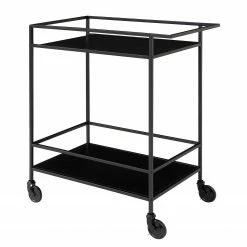 Red Living Desserte Arette - Métal - Noir