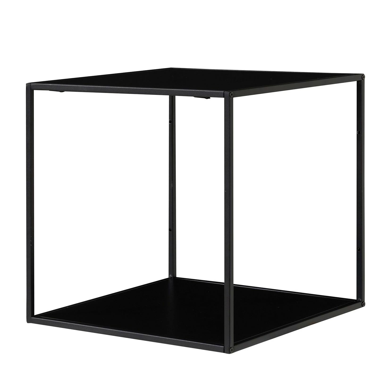 Red Living Étagère murale Arette - Métal - Noir 3 Red Living Étagère murale Arette - Métal - Noir