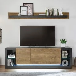 Red Living Lowboard Talence III - Imitation châtaigner / Gris 12 Red Living Lowboard Talence III - Imitation châtaigner / Gris -loftscape Boutique 1000236849 201218 06042100042 MOOD DETAILS P000000001000236849 mood