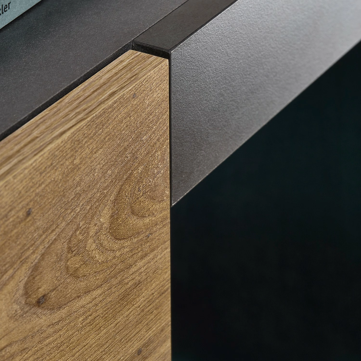 Red Living Lowboard Talence III - Imitation châtaigner / Gris 9 Red Living Lowboard Talence III - Imitation châtaigner / Gris – Image 7