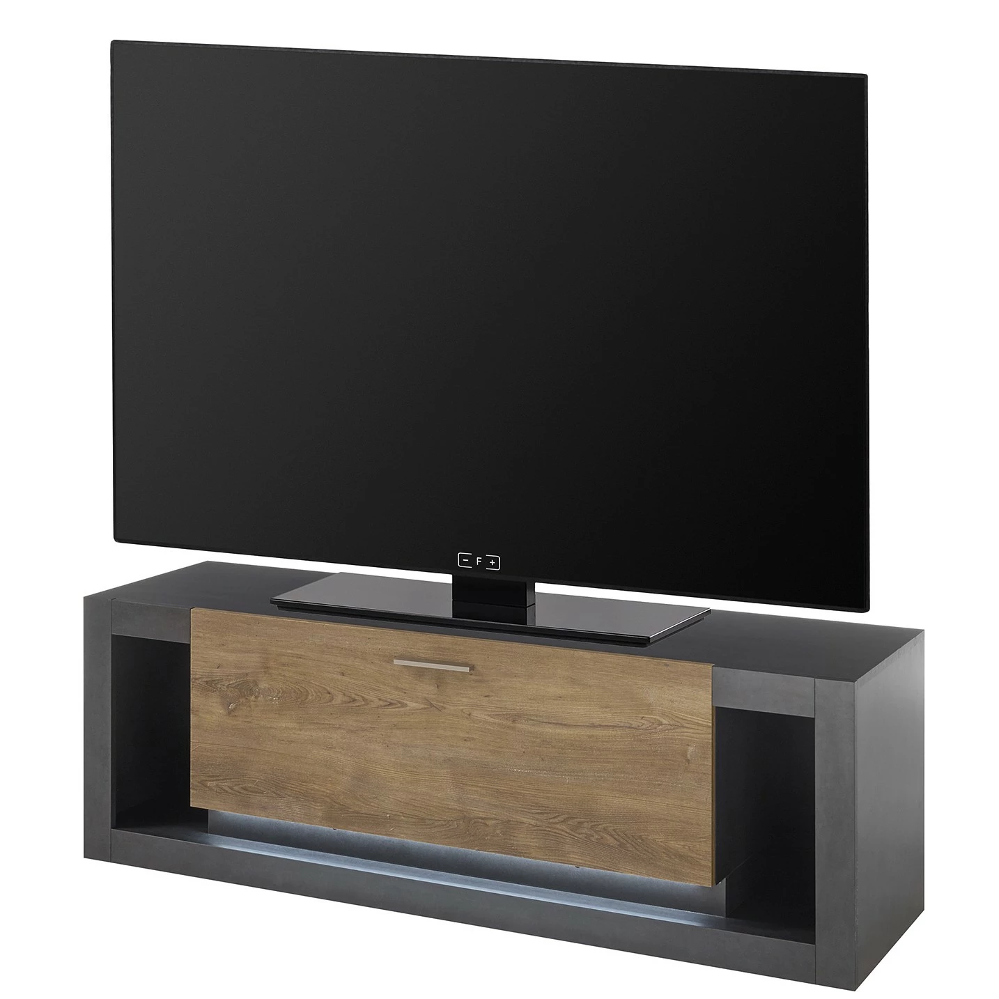 Red Living Meubles TV Talence I - Imitation châtaigner / Gris 3 Red Living Meubles TV Talence I - Imitation châtaigner / Gris