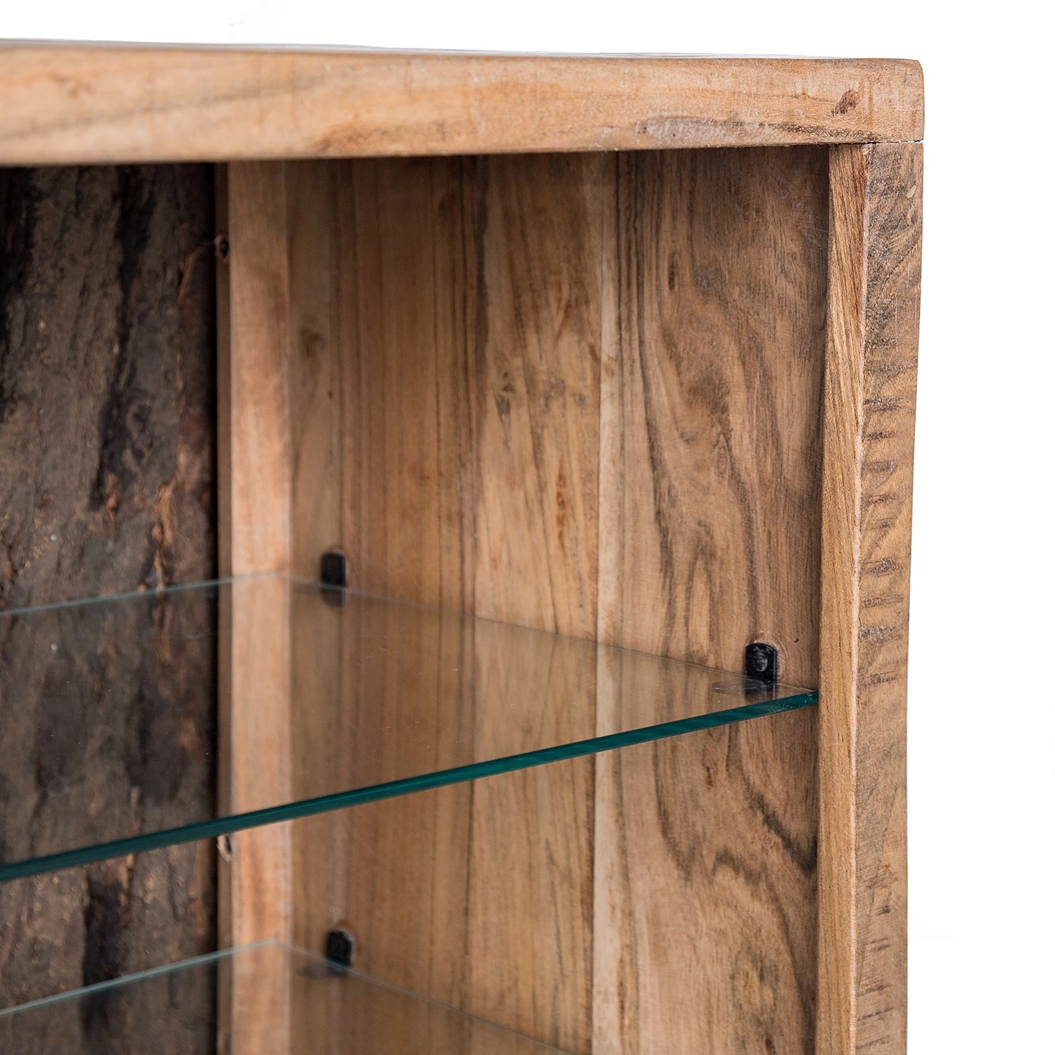 Ars Natura Buffet Roody - Avec éclairage - Acacia massif / Métal - Acacia / Noir 15 Ars Natura Buffet Roody - Avec éclairage - Acacia massif / Métal - Acacia / Noir – Image 13