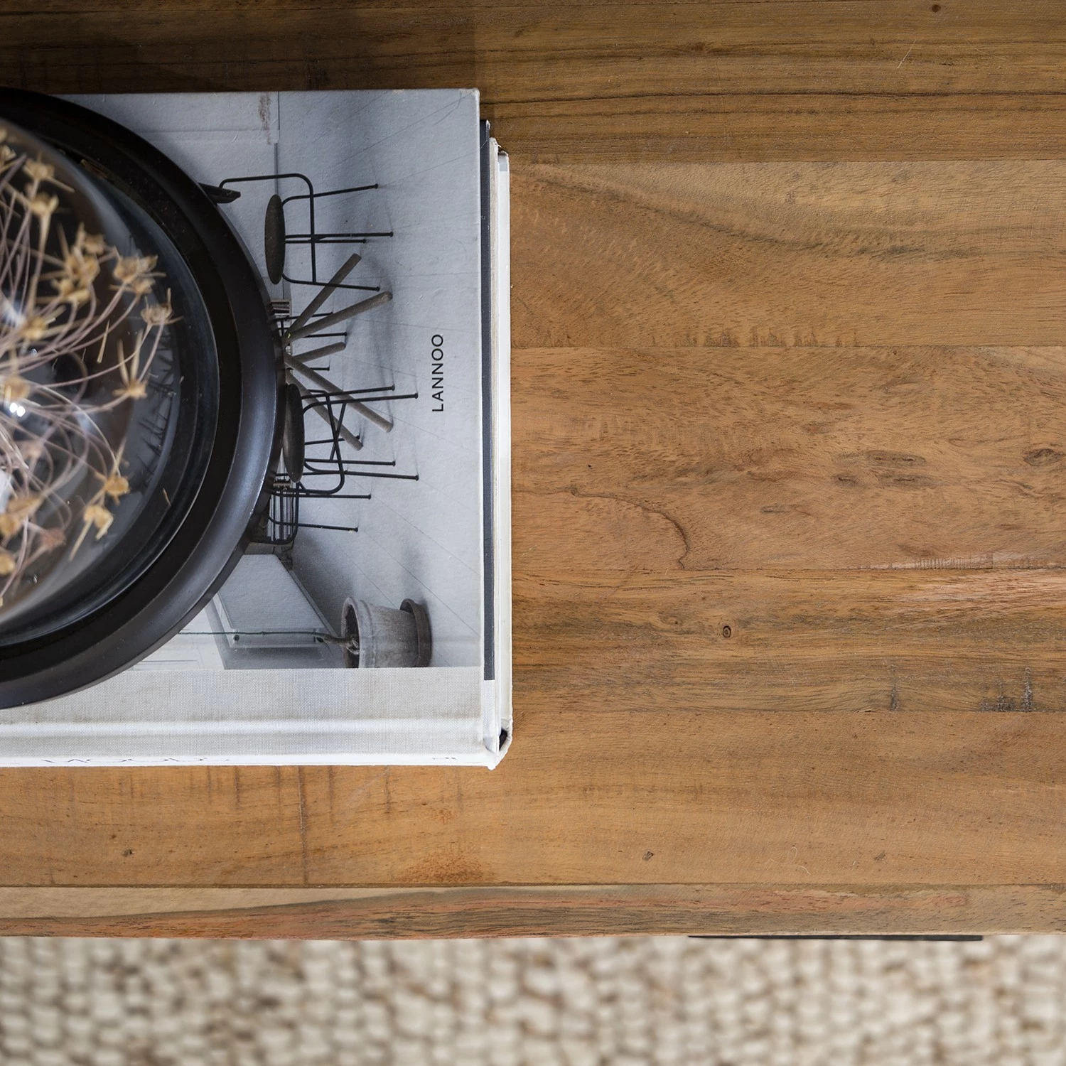 Ars Natura Buffet Roody - Avec éclairage - Acacia massif / Métal - Acacia / Noir 17 Ars Natura Buffet Roody - Avec éclairage - Acacia massif / Métal - Acacia / Noir – Image 15