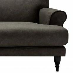 Studio Copenhagen Canapé Ginger (3 places) - Microfibre Hila: Marron foncé - Noir -loftscape Boutique 1000238819 210121 14452300450 DETAILS P000000001000238819