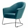Loftscape Fauteuil Grape - Velours Houki: Pétrole - Noir -loftscape Boutique 1000238825 210121 14452600489 IMAGE P000000001000238825