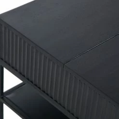 Red Living Table basse Soyons II - Acacia massif / Métal - Acacia noir / Noir -loftscape Boutique 1000239488 210108 13360200020 DETAILS P000000001000239488