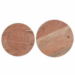 Naturoo Bouts de canapé Valenton (lot de 2) - Acacia massif / Rotin -loftscape Boutique 1000239503 210108 13373400066 DETAILS P000000001000239503