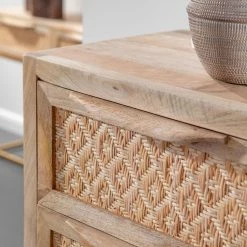 Naturoo Commode Rumilly II - Tressage en rotin / Manguier massif -loftscape Boutique 1000239534 210908 16520400032 DETAILS P000000001000239534