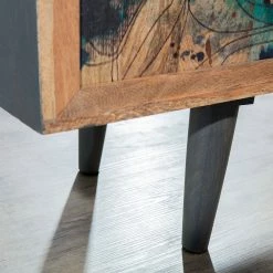 Naturoo Buffet Valbelle - Manguier massif - Manguier / Gris -loftscape Boutique 1000240805 210113 13371200039 DETAILS P000000001000240805