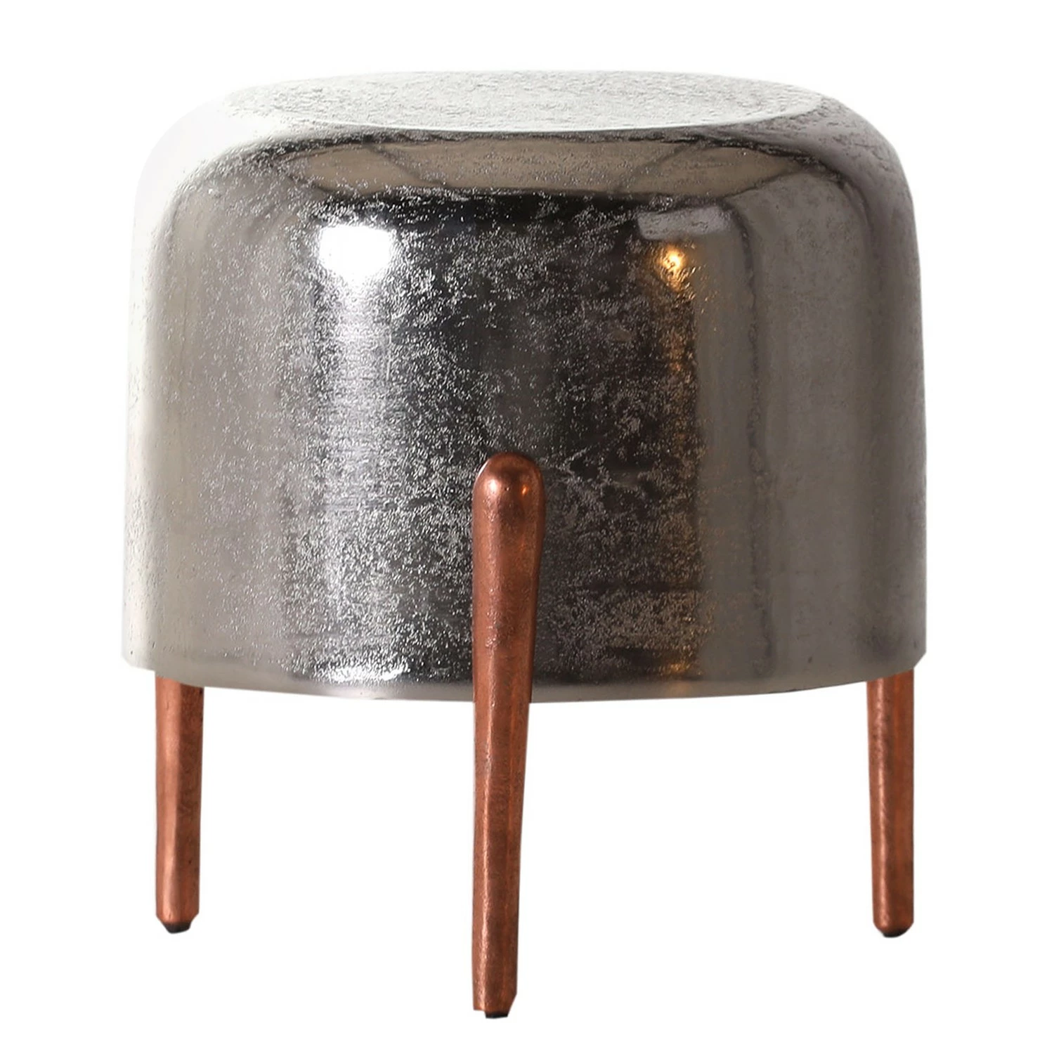 Loftscape Bout de canapé Condat II - Métal - Argenté / Laiton 3 Loftscape Bout de canapé Condat II - Métal - Argenté / Laiton