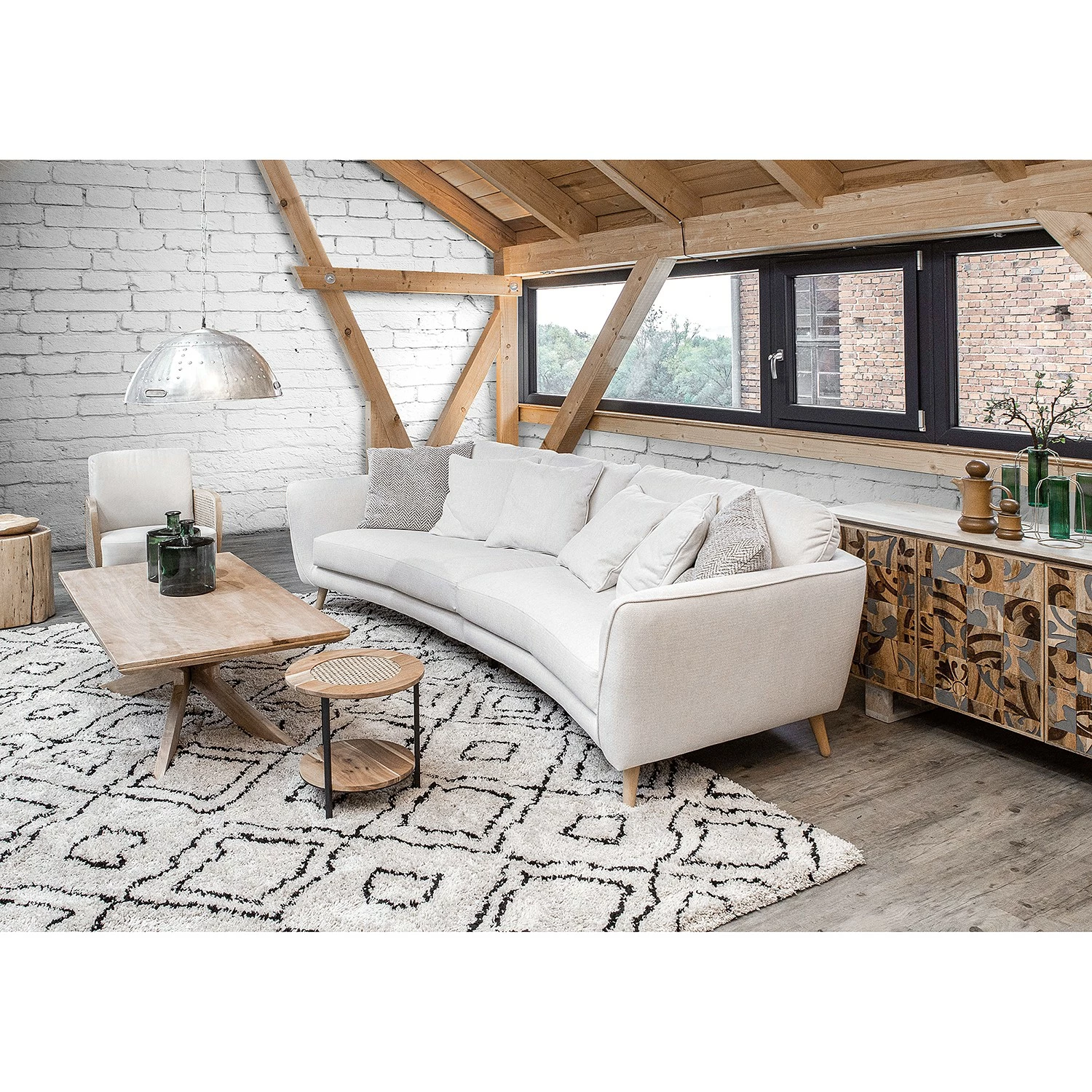 Red Living Bouts de canapé Fenay IV (lot de 2) - Cannage / Acacia massif - Acacia / Noir 6 Red Living Bouts de canapé Fenay IV (lot de 2) - Cannage / Acacia massif - Acacia / Noir – Image 4