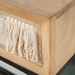 Naturoo Console Soyans - Partiellement en manguier massif / Métal - Beige / Noir -loftscape Boutique 1000240821 210909 15182900006 DETAILS P000000001000240821