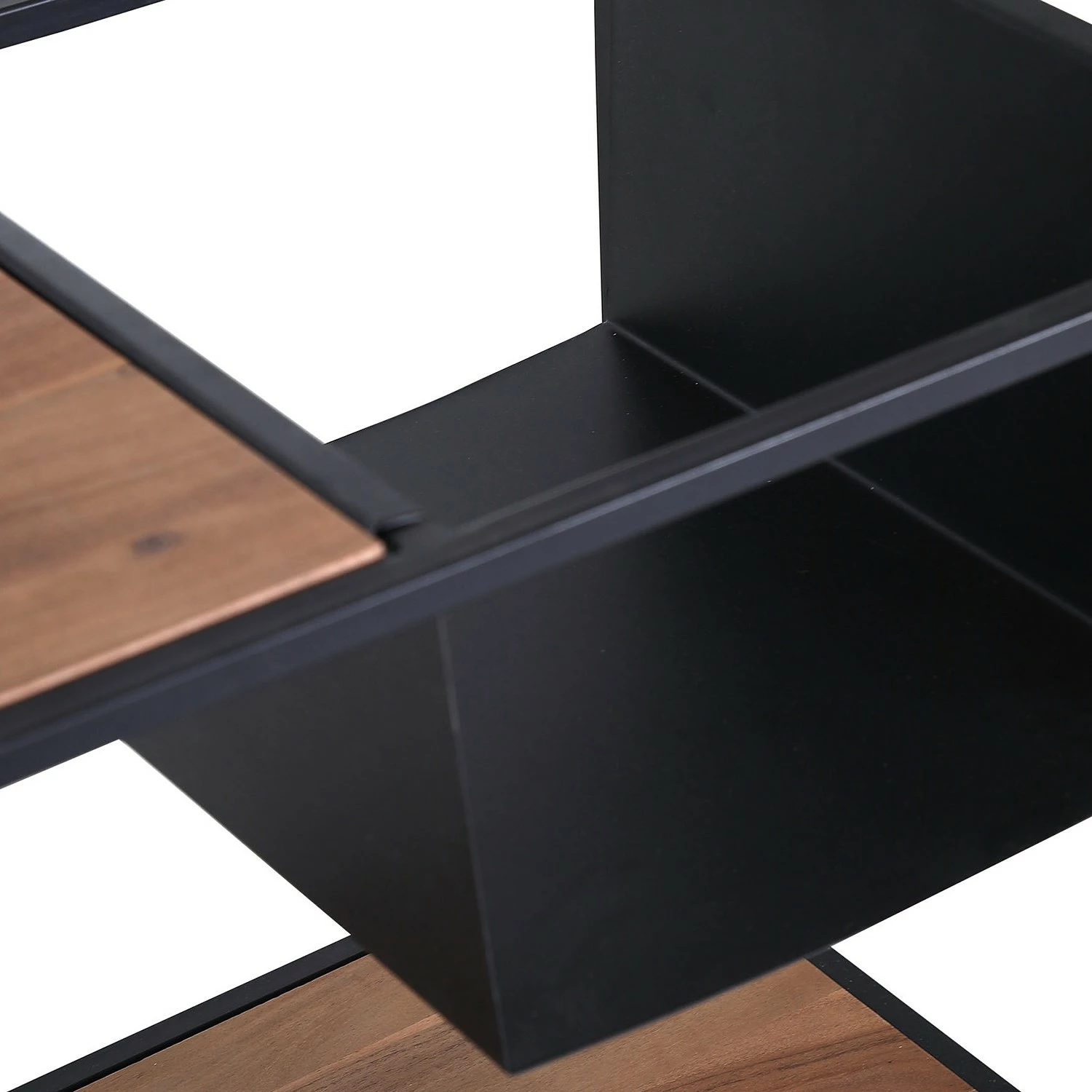 Red Living Table basse Fenay - Acacia massif / Métal - Acacia / Noir 6 Red Living Table basse Fenay - Acacia massif / Métal - Acacia / Noir – Image 4