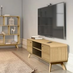 Norrwood Meuble TV Chelan - Imitation chêne -loftscape Boutique 1000241495 210113 13501200022 MOOD DETAILS P000000001000241495 mood