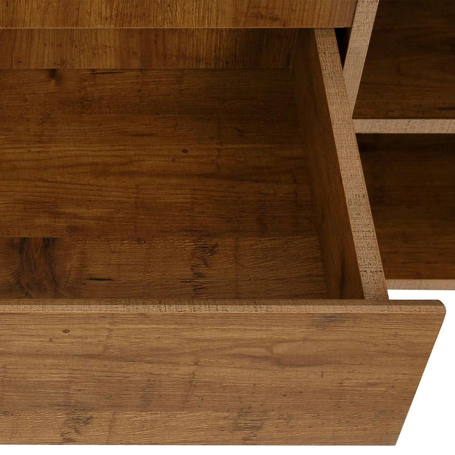 Red Living Meuble TV Routot - Marron / Imitation béton 7 Red Living Meuble TV Routot - Marron / Imitation béton – Image 5