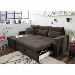 Loftscape Canapé d’angle Veuves - Microfibre - Microfibre Ranu: Gris minéral 17 Loftscape Canapé d’angle Veuves - Microfibre - Microfibre Ranu: Gris minéral -loftscape Boutique 1000241635 210127 18065800023 MOOD DETAILS P000000001000241635 mood