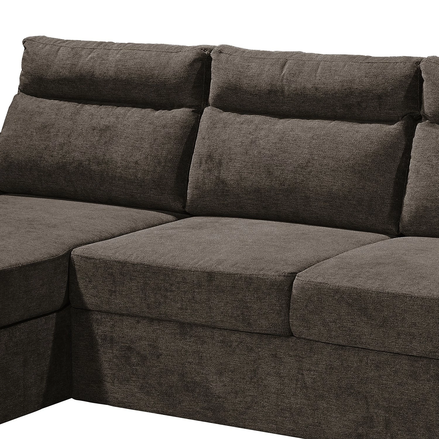 Loftscape Canapé d’angle Veuves - Microfibre - Microfibre Ranu: Gris minéral 11 Loftscape Canapé d’angle Veuves - Microfibre - Microfibre Ranu: Gris minéral – Image 9