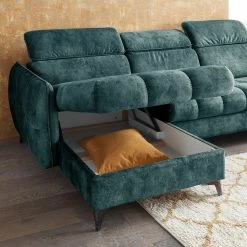 Loftscape Canapé panoramique Grillon - Velours - Velours Insa: Bleu fumée - Méridienne courte à gauche / longue à droite (vue de face) 27 Loftscape Canapé panoramique Grillon - Velours - Velours Insa: Bleu fumée - Méridienne courte à gauche / longue à droite (vue de face) -loftscape Boutique 1000241705 210127 18250800677 DETAILS P000000001000241705