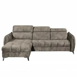 Loftscape Canapé d’angle Grillon - Velours - Velours Insa: Gris minéral -loftscape Boutique 1000241711 210127 18265400752 DETAILS P000000001000241711