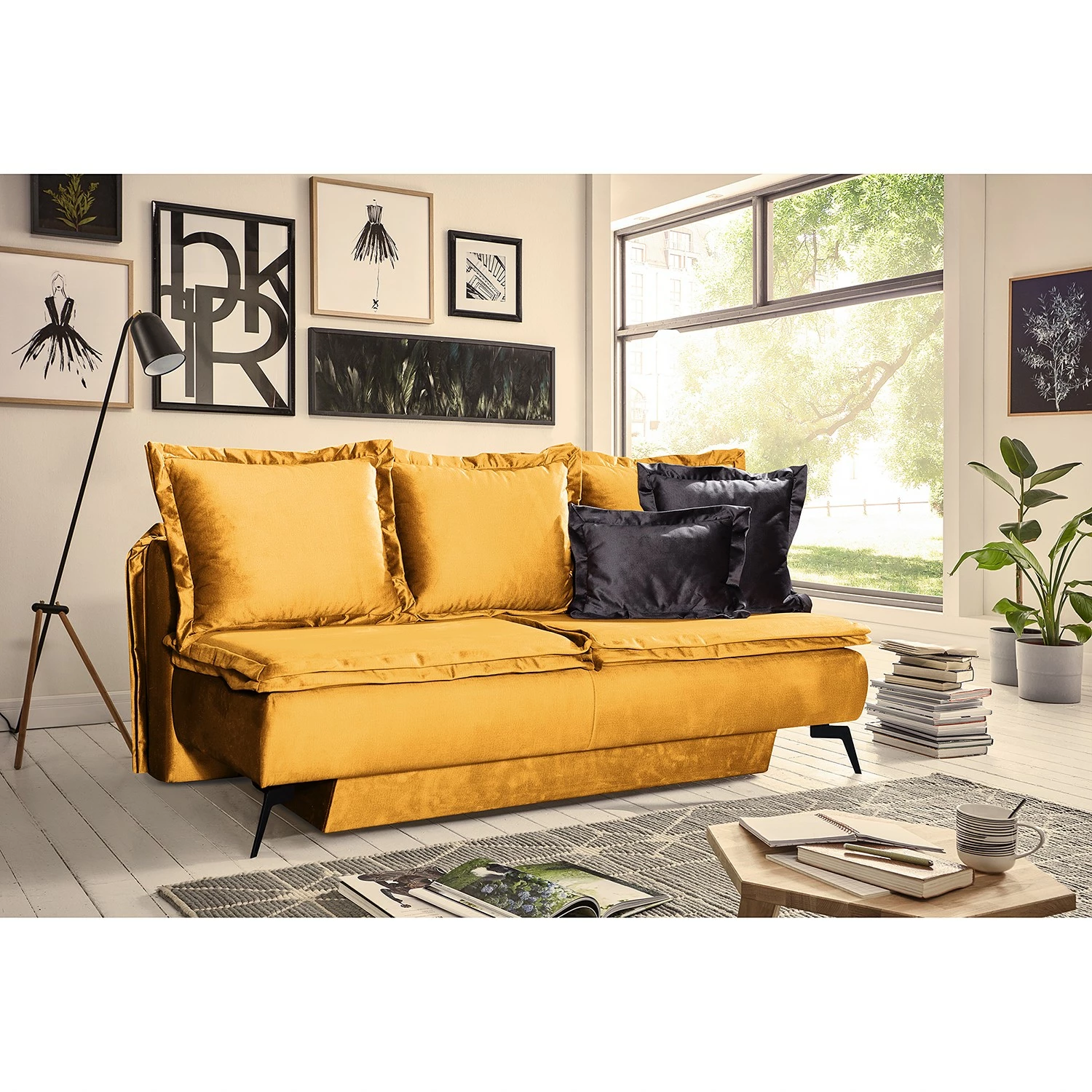 Fredriks Canapé convertible Fussy - Microfibre 4 Fredriks Canapé convertible Fussy - Microfibre – Image 2