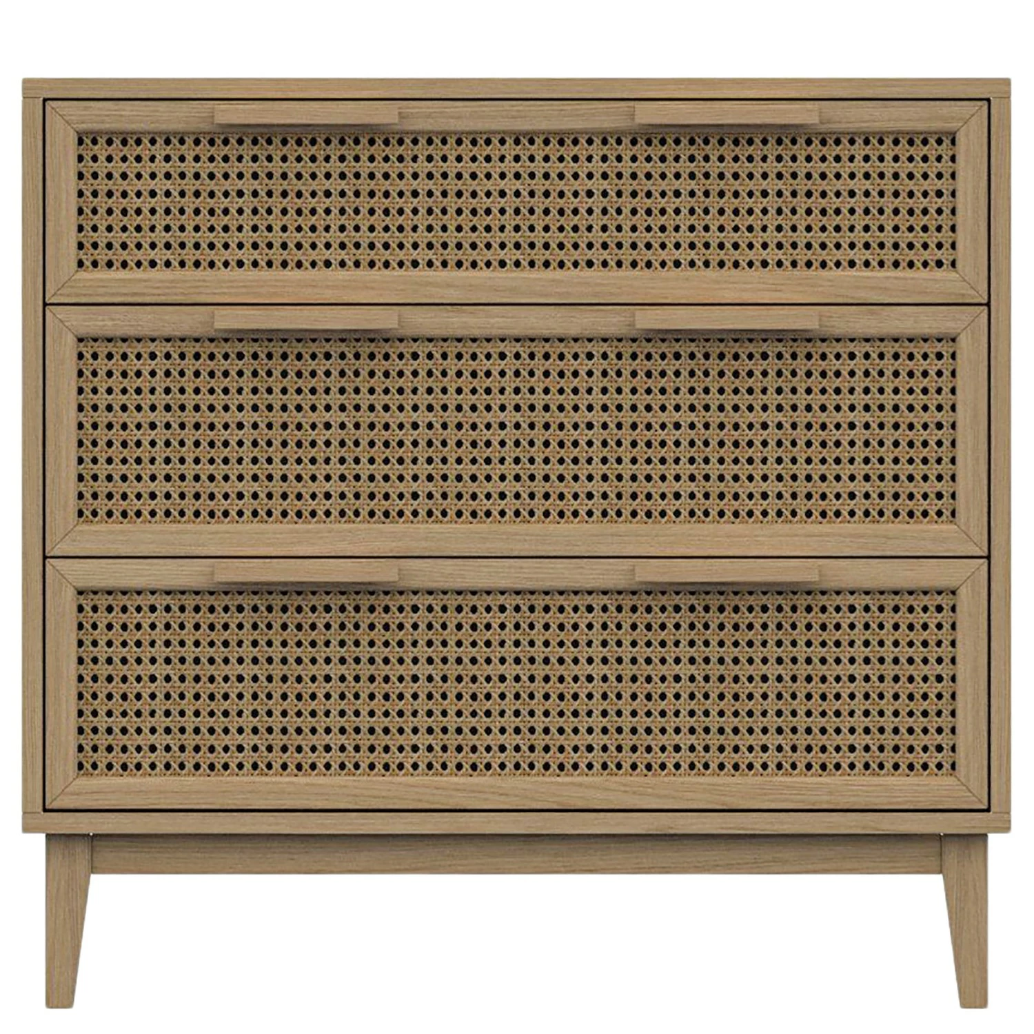 Studio Copenhagen Commode Canee I - Cannage / Placage en bois véritable - Chêne 3 Studio Copenhagen Commode Canee I - Cannage / Placage en bois véritable - Chêne – Image 2