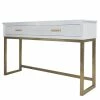 Red Living Console Varades - Blanc / Doré -loftscape Boutique 1000242715 210121 07523300007 IMAGE P000000001000242715