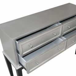 Red Living Commode Vaunac - Blanc / Argenté / Noir -loftscape Boutique 1000242716 210121 07594600020 DETAILS P000000001000242716