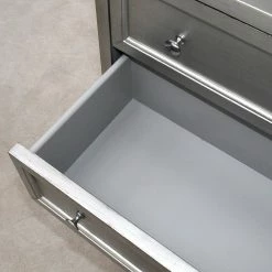 Red Living Commode Vaunac - Blanc / Argenté / Noir -loftscape Boutique 1000242716 210121 08010000024 DETAILS P000000001000242716