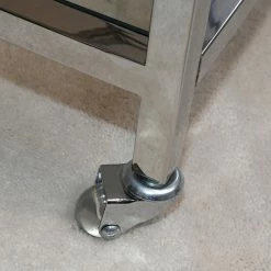 Loftscape Desserte Peillac - Verre / Acier inoxydable chromé 14 Loftscape Desserte Peillac - Verre / Acier inoxydable chromé -loftscape Boutique 1000242734 210121 08252700082 DETAILS P000000001000242734