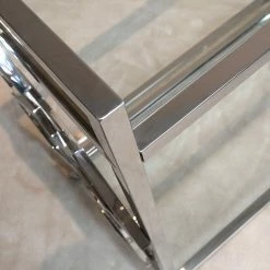 Loftscape Desserte Peillac - Verre / Acier inoxydable chromé 15 Loftscape Desserte Peillac - Verre / Acier inoxydable chromé -loftscape Boutique 1000242734 210121 08253000083 DETAILS P000000001000242734