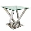 Loftscape Table basse Vareilles II - Verre / Acier inoxydable chromé -loftscape Boutique 1000242735 210121 08253300084 IMAGE P000000001000242735