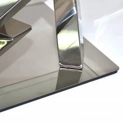 Loftscape Table basse Vareilles I - Verre / Acier inoxydable chromé -loftscape Boutique 1000242736 210121 08255100090 DETAILS P000000001000242736