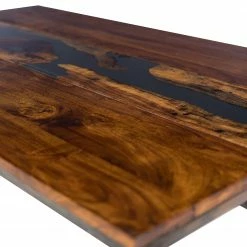 Wolf-Möbel Table basse Tarnac - Acacia massif / Métal - Gris -loftscape Boutique 1000243196 220106 08231300062 DETAILS P000000001000243196