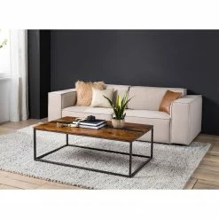 Wolf-Möbel Table basse Tarnac - Acacia massif / Métal - Gris -loftscape Boutique 1000243196 220621 020 MOOD DETAILS P000000001000243196 mood