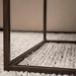 Wolf-Möbel Table basse Tarnac - Acacia massif / Métal - Gris -loftscape Boutique 1000243196 220621 024 MOOD DETAILS P000000001000243196 mood