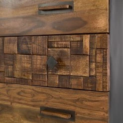 Wolf-Möbel Commode Bazac - Acacia massif - Acacia / Gris foncé 28 Wolf-Möbel Commode Bazac - Acacia massif - Acacia / Gris foncé -loftscape Boutique 1000243203 220311 038 DETAILS P000000001000243203