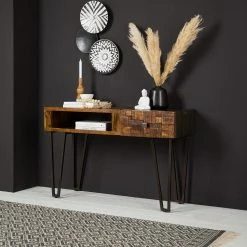 Wolf-Möbel Console Bazac - Acacia massif - Acacia / Gris foncé 17 Wolf-Möbel Console Bazac - Acacia massif - Acacia / Gris foncé -loftscape Boutique 1000243204 220311 020 MOOD DETAILS P000000001000243204 mood