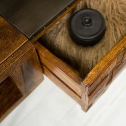 Wolf-Möbel Console Bazac - Acacia massif - Acacia / Gris foncé 19 Wolf-Möbel Console Bazac - Acacia massif - Acacia / Gris foncé -loftscape Boutique 1000243204 220311 031 DETAILS P000000001000243204