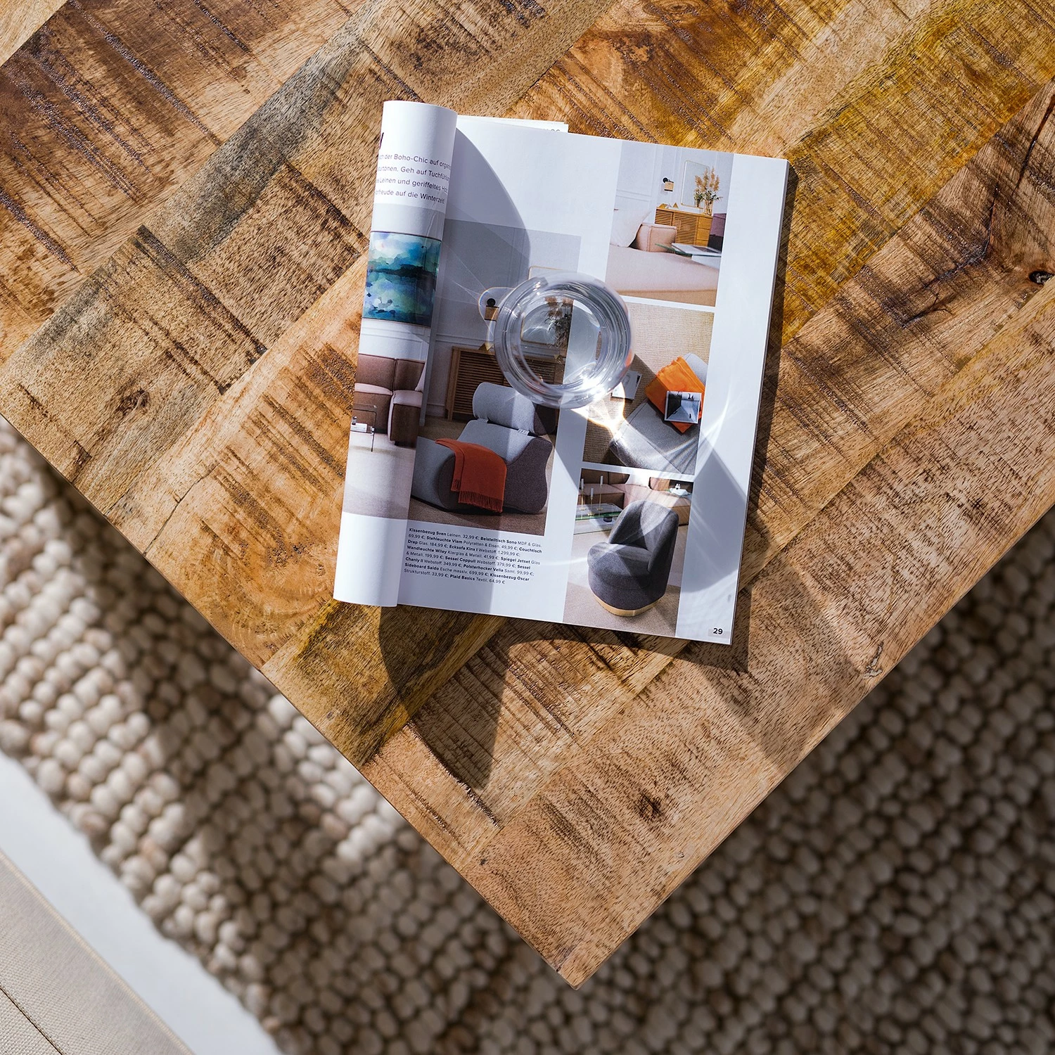 Wolf-Möbel Table basse Senille - Manguier massif 13 Wolf-Möbel Table basse Senille - Manguier massif – Image 11