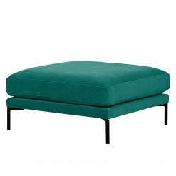 Fredriks Repose-pieds Grossa - Velours - Velours Vaia: Vert vieilli