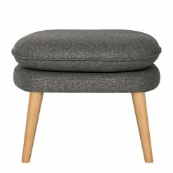 Fredriks Repose-pieds Farnay - Tissu - Tissu Sogol: Gris foncé -loftscape Boutique 1000243265 210330 18215100491 DETAILS P000000001000243265