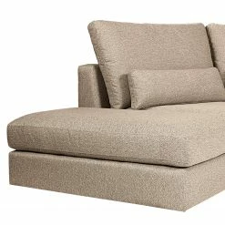 Fredriks Canapé d’angle Gurat - Tissu - Tissu Sada: Beige - Méridienne longue à gauche (vue de face) -loftscape Boutique 1000243305 210330 18222101011 DETAILS P000000001000243305